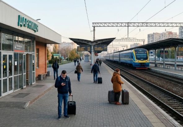 Вокзал Дарниця в Києві