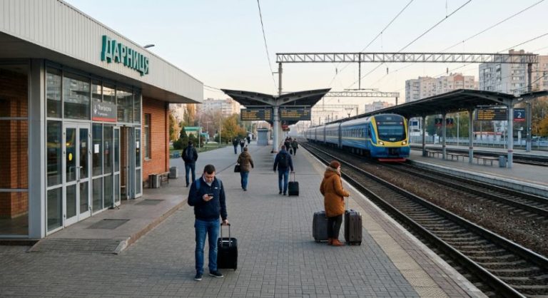 Вокзал Дарниця в Києві